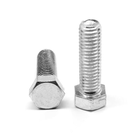 Asmc Industrial 18-8, 1/4"-28 Hex Head Cap Screw, Plain Stainless Steel, 1 in L, 600 PK 0000-111261-600